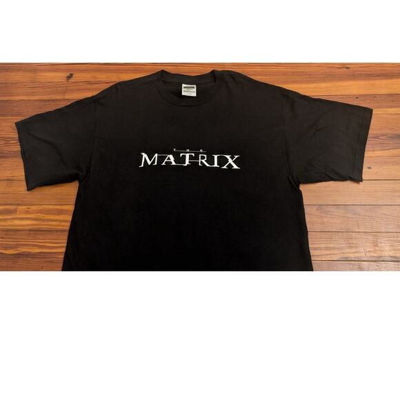 The Matrix Promo Label VTG Music Shirt Tultex Tag Mens X-Large - Picture 2 of 8